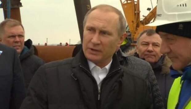 Путин начал визит в Крым с осмотра Крымского моста | Продолжение проекта «Русская Весна»