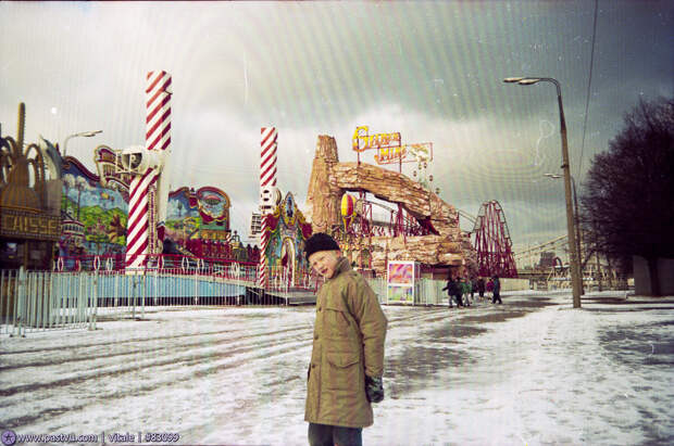 Прогулка по Москве 1995 года Прогулка по Москве 1995 года 90-е, москва, фотографии