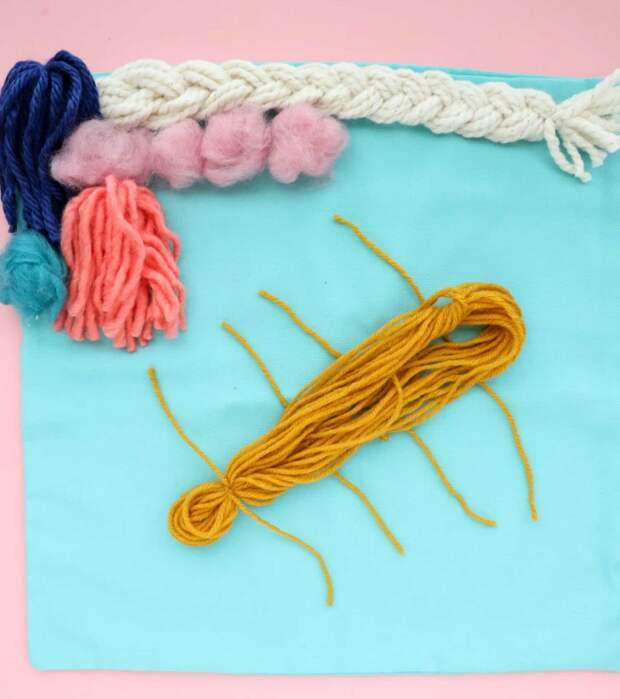 Крейзи подушка из шерсти (DIY)