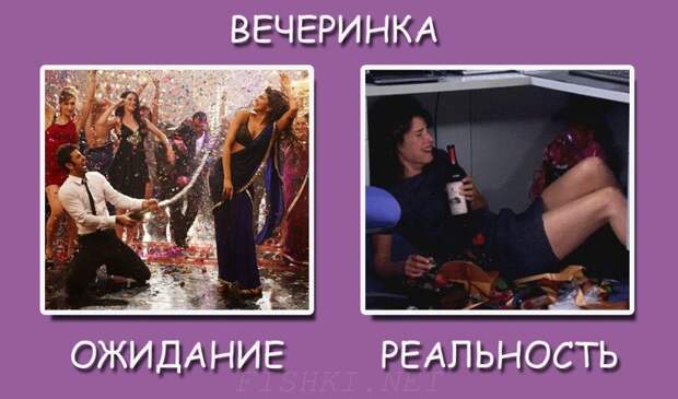 8 марта: ожидание и реальность 8 марта, девушки, ожидание, реальность, юмор