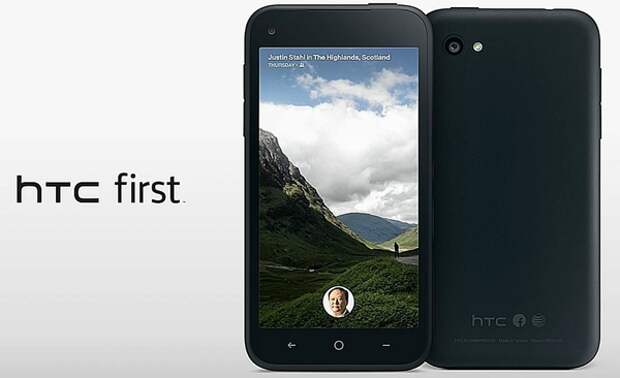 HTC First для фанатов Facebook