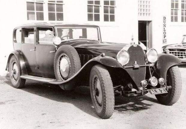 26 снимков машин Bugatti в 1920е и 1930е