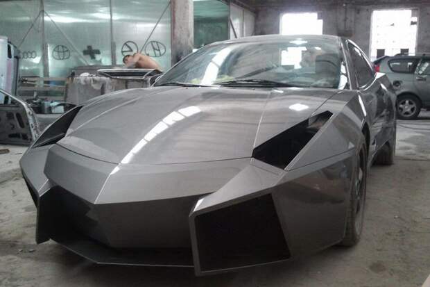 Одесская копия Lamborghini Reventon из Mitsubishi Eclipse (66 фото)