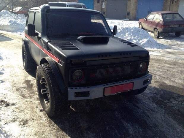 Тюнинг нивы авто, нива, тюнинг