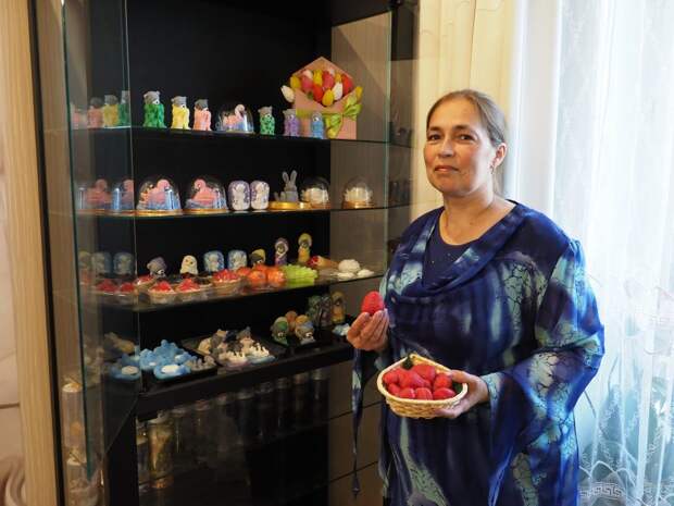 Жительница Южного Тушина создала мыло в виде фруктов