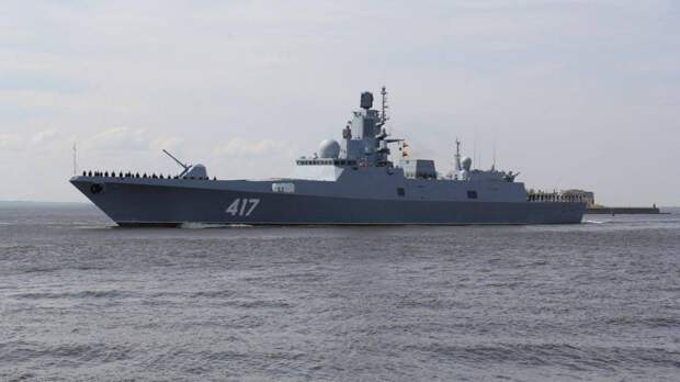 Фрегат «Адмирал Горшков» успешно поразил мишень крылатой ракетой «Циркон» в Белом море