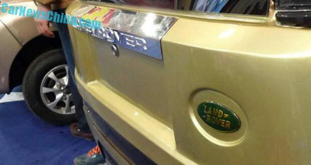 Китайская копия легендарного Land Rover