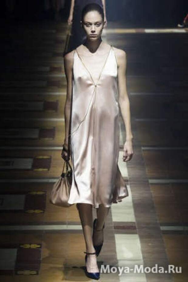 Модные сарафаны весна-лето 2015 Lanvin