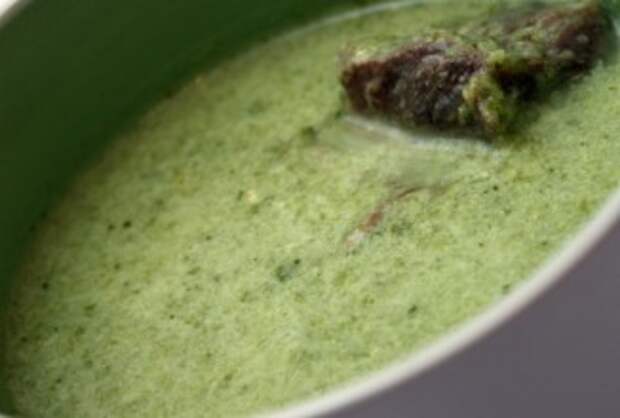 Суп-пюре из брокколи и зеленой фасоли - приготовление