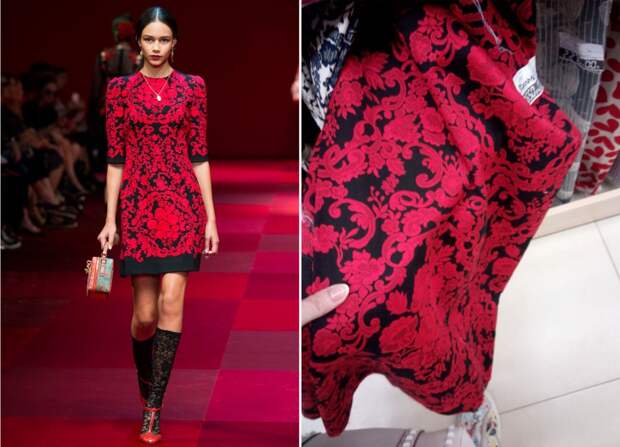 Мастер-класс пошив платья от Dolce & Gabbana