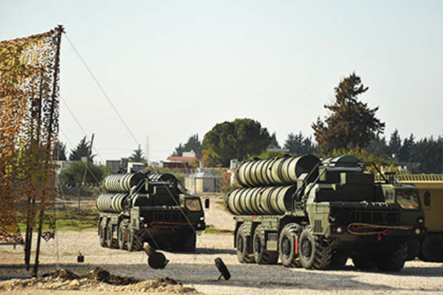 С-400 на российской авиабазе Хмеймим 