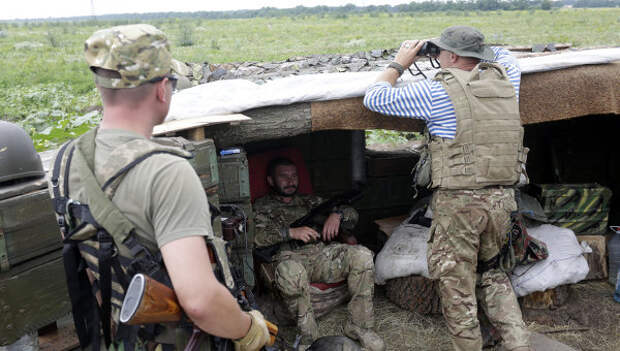 Военнослужащие ВСУ. Архивное фото