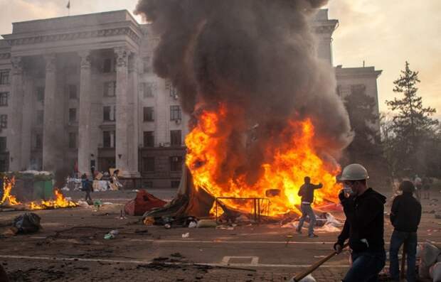 Пожар в Доме профсоюзов в Одессе, 2 мая 2014 года 