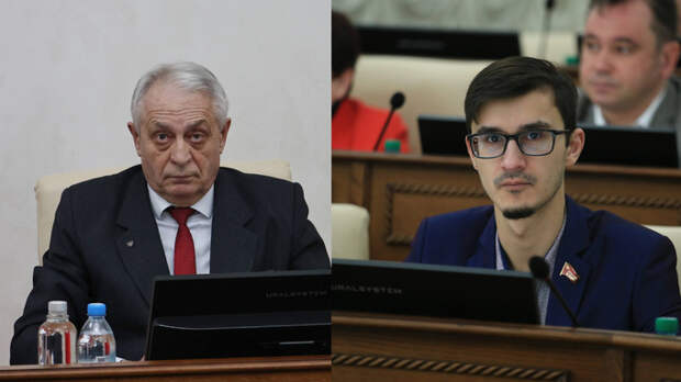 Депутаты АКЗС Юрий Кропотин и Андрей Чернобай / Фото: amic.ru / Екатерина Смолихина