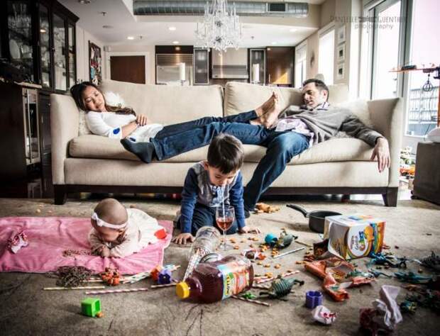 Как семейная жизнь жизнь выглядит на самом деле (12 фото)