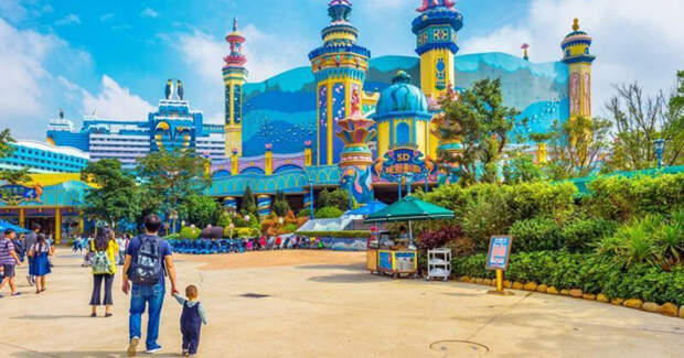 1. Chimelong Ocean Kingdom, Хэнцинь, Китай - 10,8 млн посетителей за год в мире, парк, парки, парки развлечений, развлечения, рейтинги, тематический парк, фото