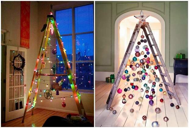 Лучшие креативные идеи для новогодней елки 