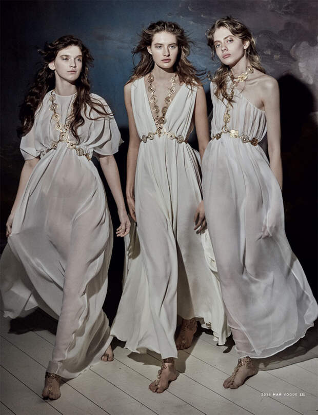 Нежная фотосессия в Vogue Russia