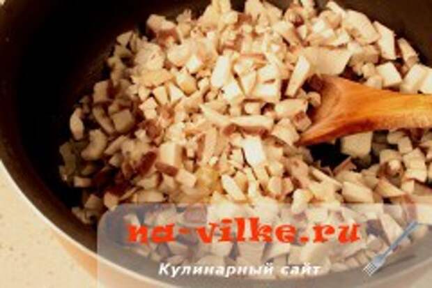 Рулет из лаваша с шампиньонами и картофелем