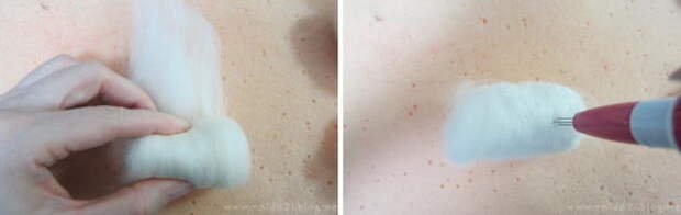 Картинка валяная овечка своими руками