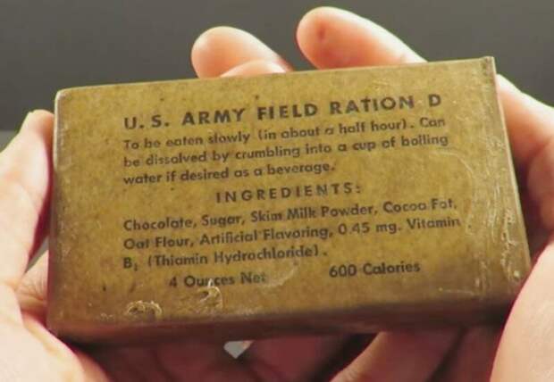 Почему американские солдаты называли шоколад из своего рациона 