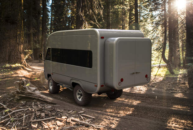 Концепт кемпера на базе "Буханки" Концепт кемпера на базе "Буханки" 452, буханка, дом на колесах, кемпер, уаз