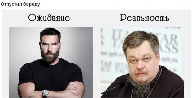 Ожидание и реальность