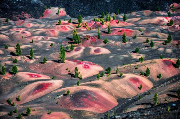 Национальный парк Лассен-Волканик, США. земля, красота, пейзаж, планета