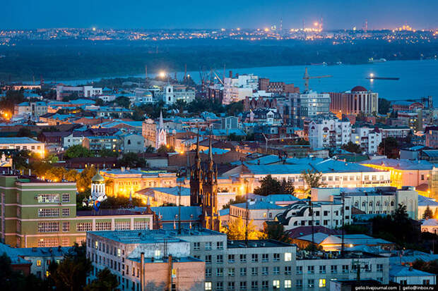 Самара с высоты