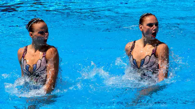 Сборная России заняла первое место в медальном зачёте на ЧЕ по синхронному плаванию в Глазго