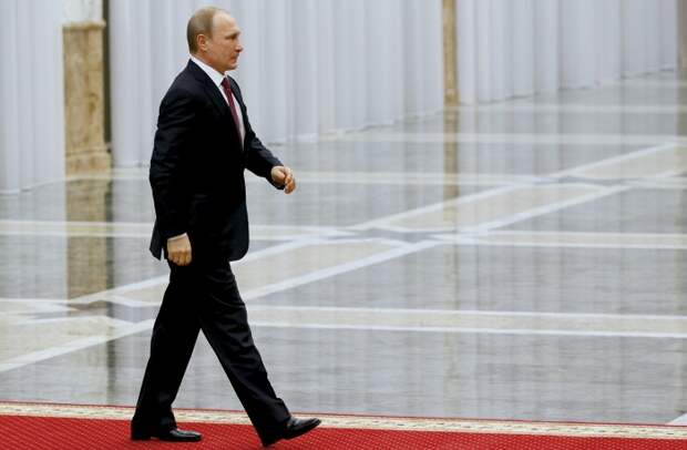 1 место. Президент России Владимир Путин - 6,95% голосов