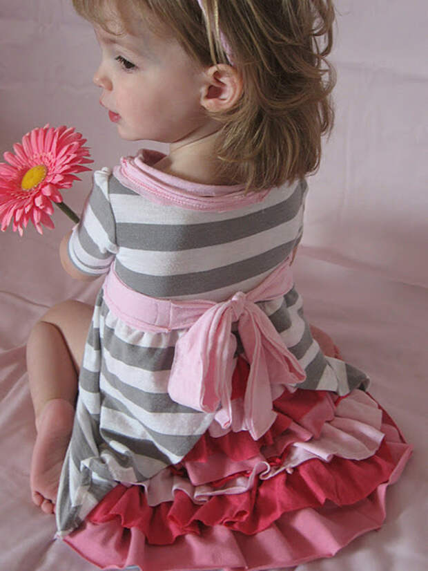 Детское платье из шитья