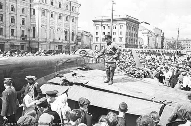 Немецкий Junkers Ju 88 в Москве (7)