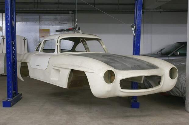 Как сделать машину-легенду своими руками 300 sl, gullwing, mercedes-benc, авто, своими рукам