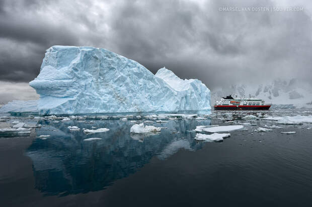 Айсберг в Антарктике земля, кадр, красота, природа, фото