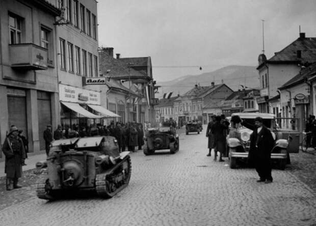 Расчленение и оккупация Чехословакии.1938 1938, венгрия, оккупация, польша, расчленение, чехословакия