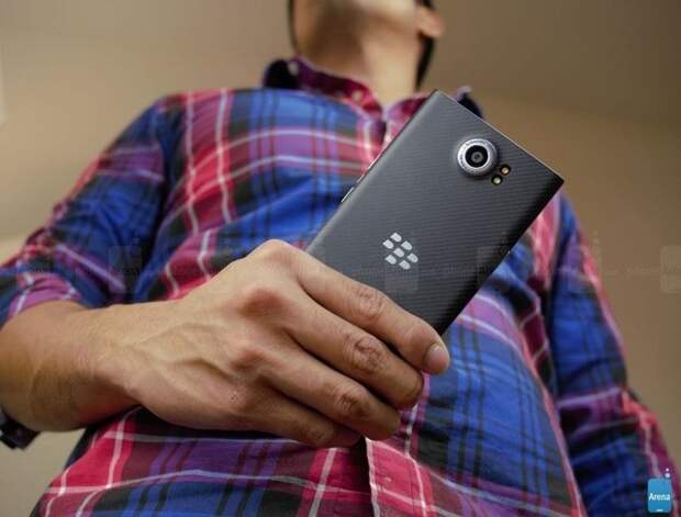 Слайдер BlackBerry Priv