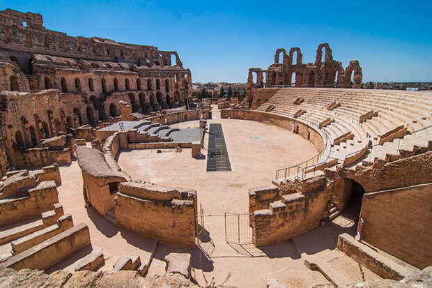 Руины римского амфитеатра в Тунисе | Где отдохнуть недорого 