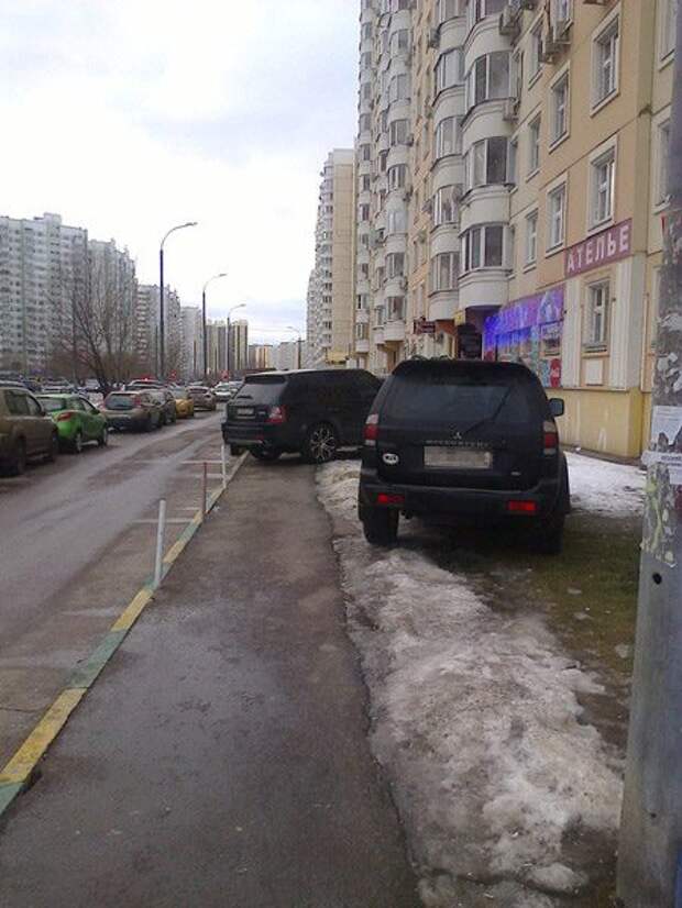 Я паркуюсь как ...
