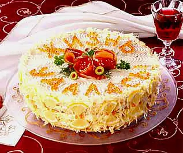 Куриный Торт Рецепт Фото