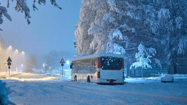 49 пассажиров застряли в сломанном автобусе в мороз на трассе в Алтайском крае