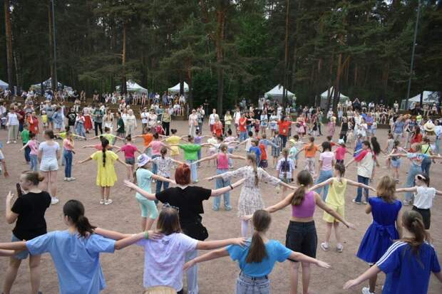 В парке Сосновка отметили Международный день защиты детей