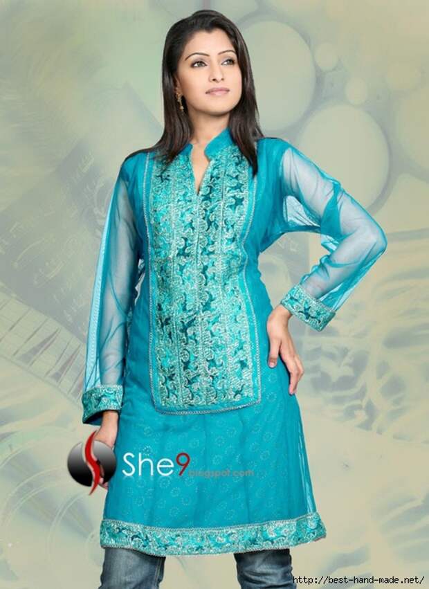 Indian Tunic Fashion <a href=