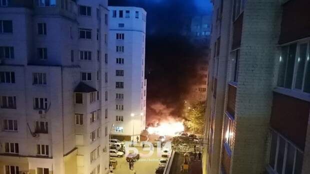 ВСУ обстреляли Белгород, в двух районах города пожар