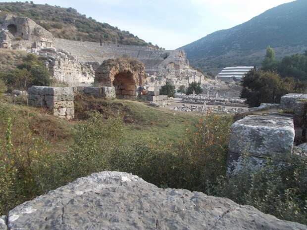 Археологический комплекс Эфес. От примитива, до высоких технологий. Следы обработки