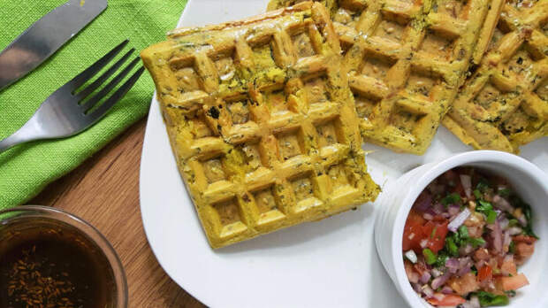 Капустные вафли. \ Фото: nutrifiedhealth.com.
