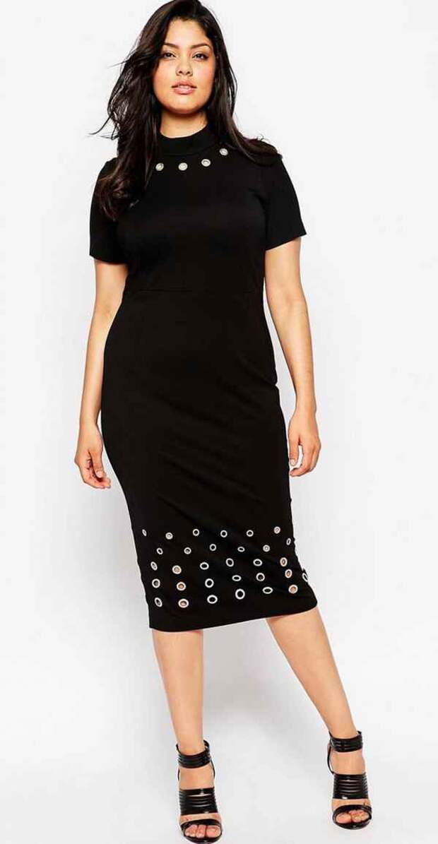 Plus Size Outfits, Conscious Dress ASOS CURVE with eyelets € 53.49