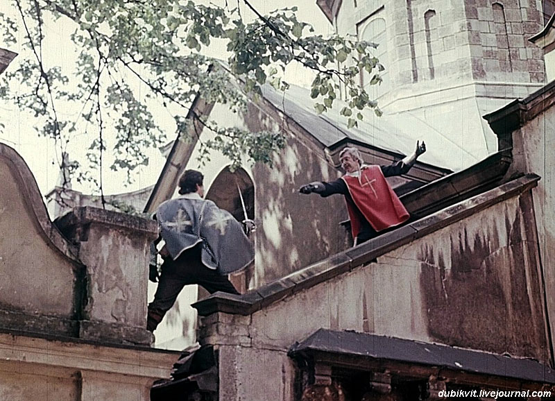 Как снимали трюки для фильма «Д'Артаньян и три мушкетёра». Часть 2