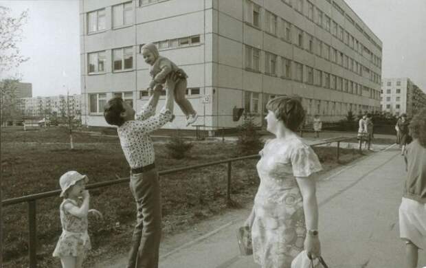 Черно-белые моменты счастливой советской жизни