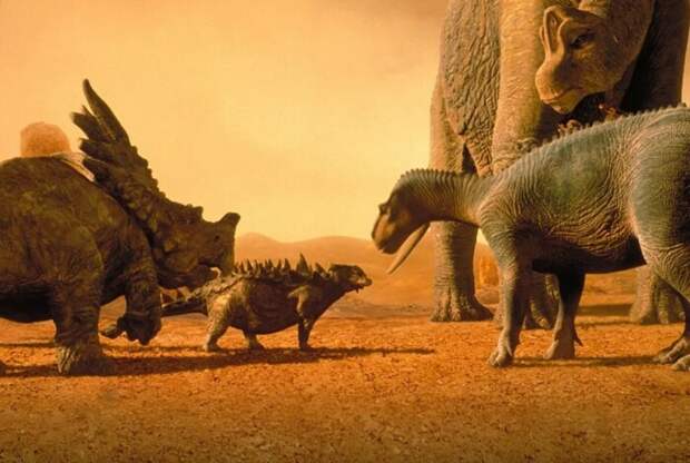Кадр из мультфильма «Динозавр». / Фото: www.kinopoisk.ru